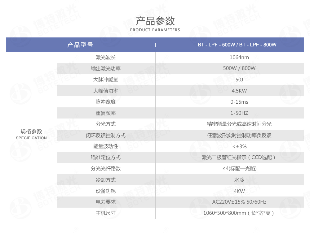 水龙头激光焊接机参数